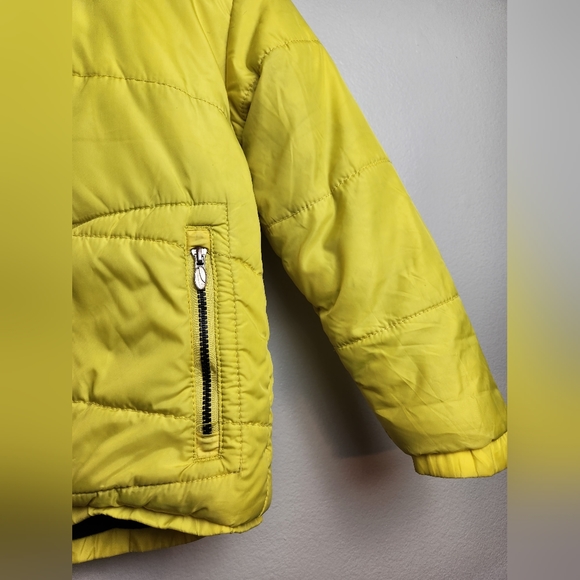Puma Kids Yellow Puffy Jacket - Picture 8 of 10